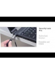 Linka blokady DICOTA Security Cable T-Lock Pro keyed 3x7mm slot