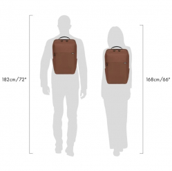Plecak DICOTA COMMUTER 13-16  BROWN