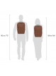 Plecak DICOTA COMMUTER 13-16  BROWN