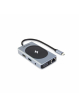 Powerbank DICOTA USB-C 10-in-1 Charging Hub 4K PD 100W