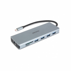 Stacja dokująca DICOTA USB-C 13-in-1 Docking Station 4K HDMI/DP PD 100W