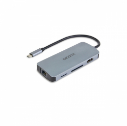 Stacja dokująca DICOTA USB-C 8-in-1multi Hub 4K PD 100W