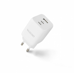 Zasilacz DICOTA 3-Port GaN Wall Charger 65W EU