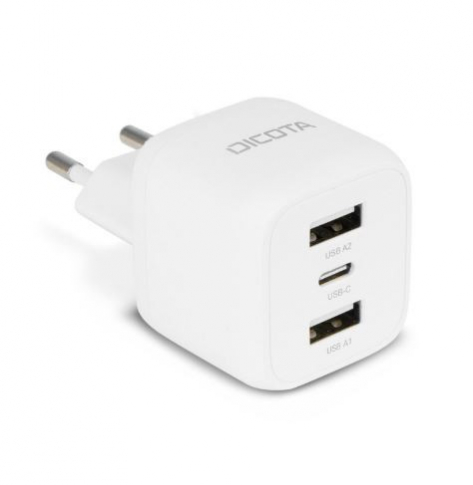 Ładowarka DICOTA 3-Port GaN Wall Charger 32W EU