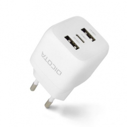 Ładowarka DICOTA 3-Port GaN Wall Charger 32W EU
