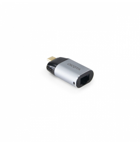 Adapter DICOTA USB-C to Ethernet Mini Adapter with PD 100W
