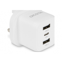 Ładowarka DICOTA 3-Port GaN Wall Charger 32W UK