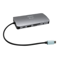 Stacja dokująca DICOTA USB-C Portable 10-in-1 Docking Station HDMI/PD 100W