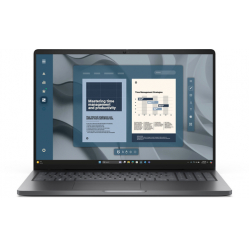 Laptop Dell Pro 16 PC16255 16 FHD+ Ryzen 5 16GB 512GB SSD FPR BK W11P 3YPS
