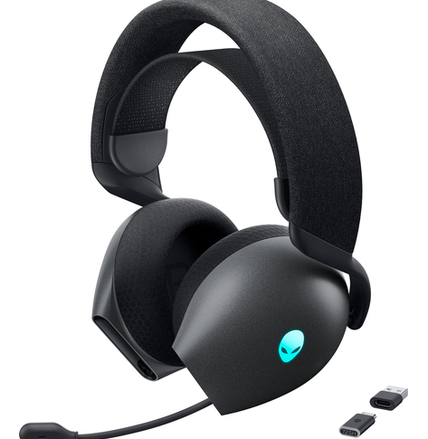 Słuchawki DELL Alienware Tri-Mode Wireless Gaming Headset AW725H Dark Side of the Moon