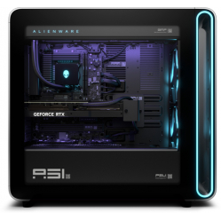 Komputer DELL Alienware Area-51 R8 AAT2250 Tower Ultra 9- 285 32GB 1TB SSD + 2TB SSD RTX5090 W11 2YPS Lunar Silver