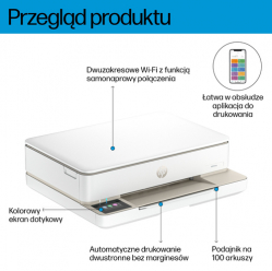 Urządzenie wielofunkcyjne HP Envy 6120e All-in-One Color Inkjet 10/7ppm Print Scan Copy Printer