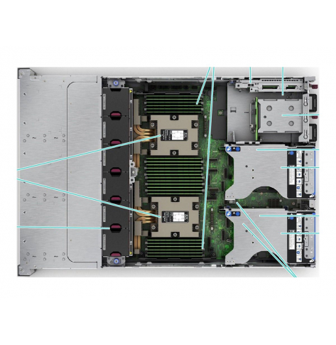 Serwer HP ProLiant DL385 Gen11 AMD EPYC 9115 3.2GHz 16c 1P 2x32GB-R 8SFF MR408i-o 2x480GB SSD 2x1000W PS EU 