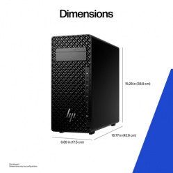 Komputer HP Z2 G1i Tower Ultra 7-265K 32GB 1TB SSD RTX2000 W11P