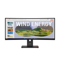 Monitor LENOVO ThinkVision T34WD-40 34 VA WLED UWQHD 4ms HDMI DP USB-C