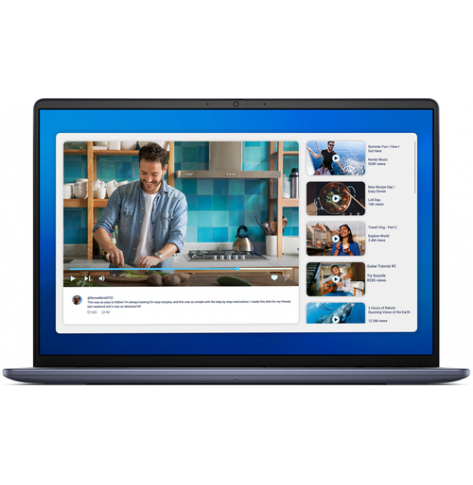 DELL 16 DC16251 16 FHD+  Core 7 150U 32GB 1TB FPR WLAN BK W11H 2YBWOS Midnight Blue