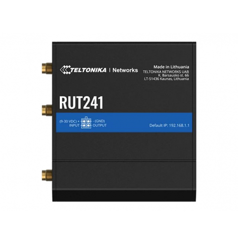 Antena  TELTONIKA NETWORKS RUT241 4G/LTE/3G/2G WiFi router