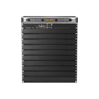 Switch HP Aruba 6410 v2 Switch 2 Management Module Slots 10 Line Module Slots 4 Power Supply Slots 4 Fan Tray Slots 12U w/o PSU
