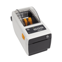 Drukarka etykiet Zebra ZD411-HC termiczny | 203 DPI | 58mm | 152 mm/ s | USB | Bluetooth | WIFI | RAM 256 MB | Flash 512 MB bia