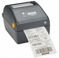 Drukarka etykiet Zebra ZD421 termotransfer | 203 DPI | 118mm | 152 mm/s | USB | Bluetooth | Ethernet | RAM 256 MB | Flash 512 MB | szary