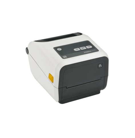 Drukarka etykiet Zebra ZD421-HC termotransfer | 300 DPI | 118mm | 102 mm/s | USB | Bluetooth | WiFi | RAM 256 MB | Flash 512 MB | bia