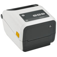 Drukarka etykiet Zebra ZD421-HC termotransfer | 300 DPI | 112mm | 102 mm/s | USB | Bluetooth | WiFi | RAM 256 MB | Flash 512 MB | bia