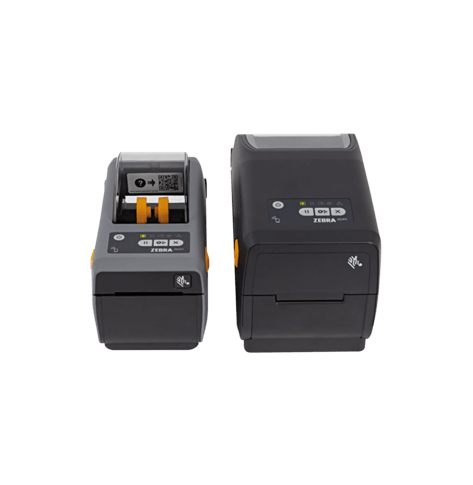 Drukarka etykiet Zebra ZD411 termotransferowy | 203 DPI | 58mm | 102 mm/s | USB | Bluetooth | WiFi 6 | RAM 256 MB | Flash 512 MB |