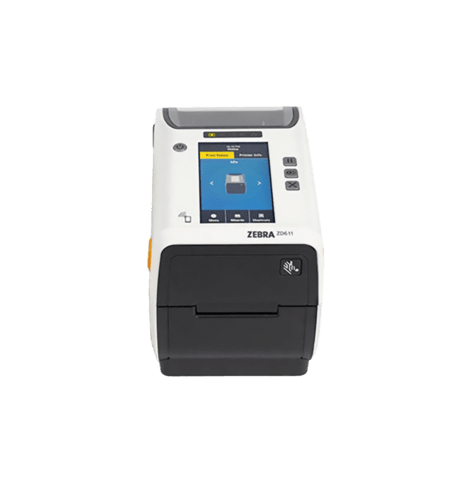 Drukarka etykiet Zebra ZD611-HC termotransferowy | 203 DPI | 60mm | 203 mm/s | ekran dotykowy | USB | Bluetooth | Ethernet | WIFI | RAM 256 MB | Flash 512 MB bia