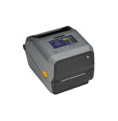 Drukarka etykiet Zebra ZD621 termotransfer | 300 DPI | 118mm | 152 mm/s | USB | RS232 | Bluetooth | Ethernet | WiFi | RAM 256 MB | Flash 512 MB | ekran dotykowy | szary
