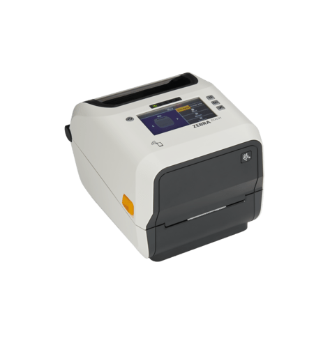 Drukarka etykiet Zebra ZD621-HC termotransfer | 300 DPI | 118mm | 152 mm/s | USB | RS232 | Bluetooth | Ethernet | WiFi | RAM 256 MB | Flash 512 MB | ekran dotykowy | bia