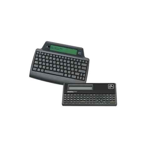 Drukarka etykiet Zebra ZKDU Compact 62 keys QWERTY keyboard for stand-alone operation of Zebra printers | ekran | RS-232