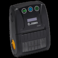 Drukarka etykiet Zebra ZQ210 mobile printer | termiczny | 203 DPI | 58mm | 60 mm/s | USB | Bluetooth | RAM 16 MB | Flash 16 MB | bateria | czarny