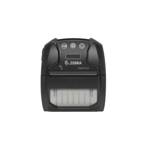 Drukarka etykiet Zebra ZQ220 Plus mobile printer | termiczny | 203 DPI | 72mm | 50 mm/s | USB | Bluetooth | NFC | RAM 16 MB | Flash 16 MB | bateria | czarny