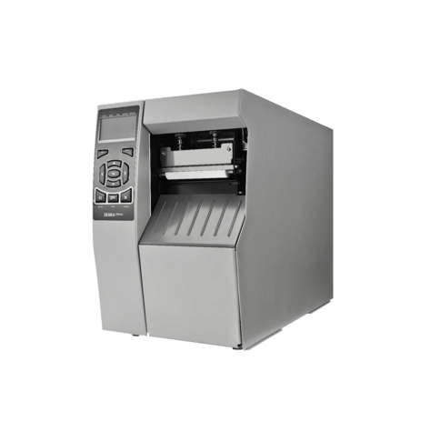 Drukarka etykiet Zebra ZT510 industrial printer | termotransfer | 203 DPI | 114mm | 305 mm/s | USB | RS232 | Bluetooth | Ethernet | RAM 512 MB | Flash 2GB | odklejak | przewijak | ekran