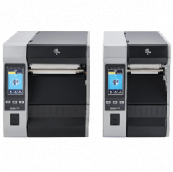 Drukarka etykiet Zebra ZT600 Series industrial printer | termotransferowy | 203 DPI | 108mm | 356 mm/s | dyspenser | przewijak | ekran dotykowy | USB | RS232 | Bluetooth | Ethernet | RAM 1 GB | Flash 2 GB