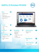 Laptop Dell Pro 13 Premium PA13250 13.3 QHD+ Touch Ultra 7-268V 32GB 512GB SSD FPR 5G vPro W11P 3YPS Magnesium 