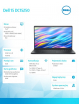 Laptop Dell 15 DC15250 15.6 FHD i5-1334U 8GB 512GB SSD BK W11P 3YPS Carbon Black