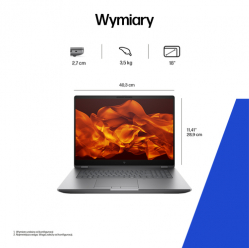 HP ZBook Fury 18 G1i MWS Ultra 7-265H 18 32GB 1TB SSD W11P 3YW