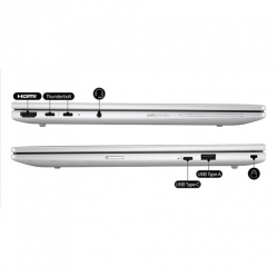 HP EliteBook 8 G1i 14 Ultra 5-225U 14 24GB 512GB W11P 3YW