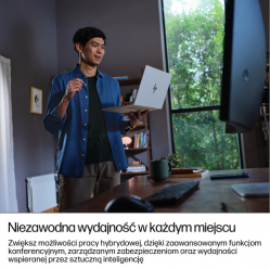 Laptop HP EliteBook 8 G1i 16 WUXGA Ultra 5-225U 24GB 512GB W11P 3YW