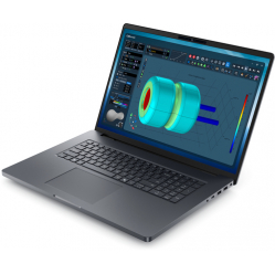 Laptop Dell Pro Max Plus MB18250 18 QHD+ Ultra 7-265HX 32GB 1TB RTX2000 FPR SCR Cam BK vPro W11Pro 3YPS