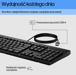 Klawiatura HP 125 G2 USB