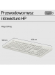 Zestaw Klawiatura + mysz HP 225 G2 biała