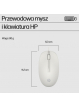 Zestaw Klawiatura + mysz HP 225 G2 biała