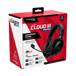 HP Hyper X Cloud III S Wireless Headset czarny