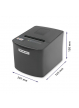 Qoltec Drukarka paragonowa | bonowa | termiczna | USB | LAN 