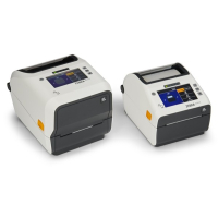 Drukarka etykiet Zebra ZD621-HC termiczny | 203 DPI | 104 mm  | USB | RS232 | Bluetooth | Ethernet | WiFi | RAM 256 MB | Flash 512 MB | ekran dotykowy | bia