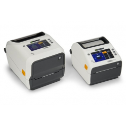 Zebra Drukarka etykiet ZD621-HC termiczny | 203 DPI | 104 mm  | USB | RS232 | Bluetooth | Ethernet | WiFi | RAM 256 MB | Flash 512 MB | ekran dotykowy | bia