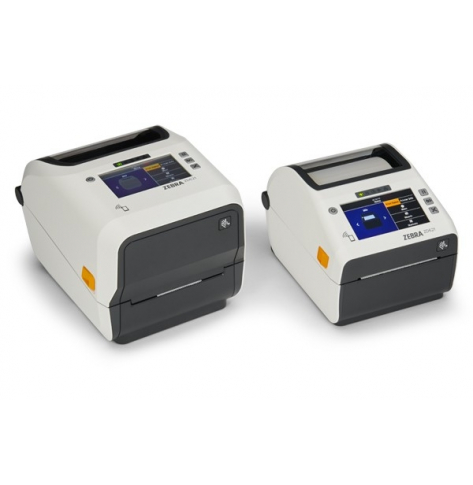 Zebra Drukarka etykiet ZD621-HC termiczny | 203 DPI | 104 mm  | USB | RS232 | Bluetooth | Ethernet | WiFi | RAM 256 MB | Flash 512 MB | ekran dotykowy | bia