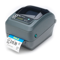 Drukarka etykiet Zebra termoransferowa GX420T 203 dpi | 152 mm/s | USB | RS232 | Obcinak
